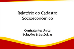 Cadastro Socioeconômico